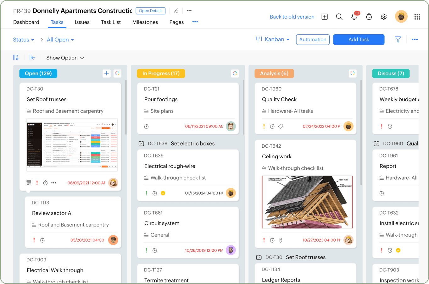 Zoho One — Projects