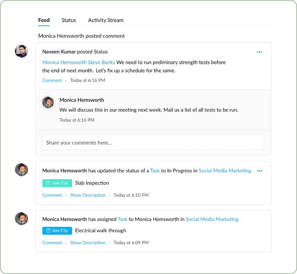 Zoho One — the product in use